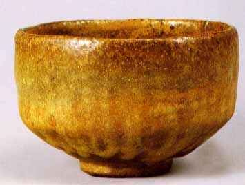 Roter Raku Chawan: Ichimonji von Chojiro